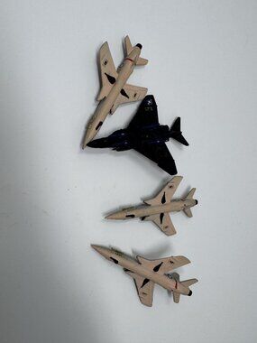 Vintage Bachmann Mini Planes USAF Jet Set Lot 4 Diecast